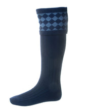Gallyons Chessboard Long Sock
