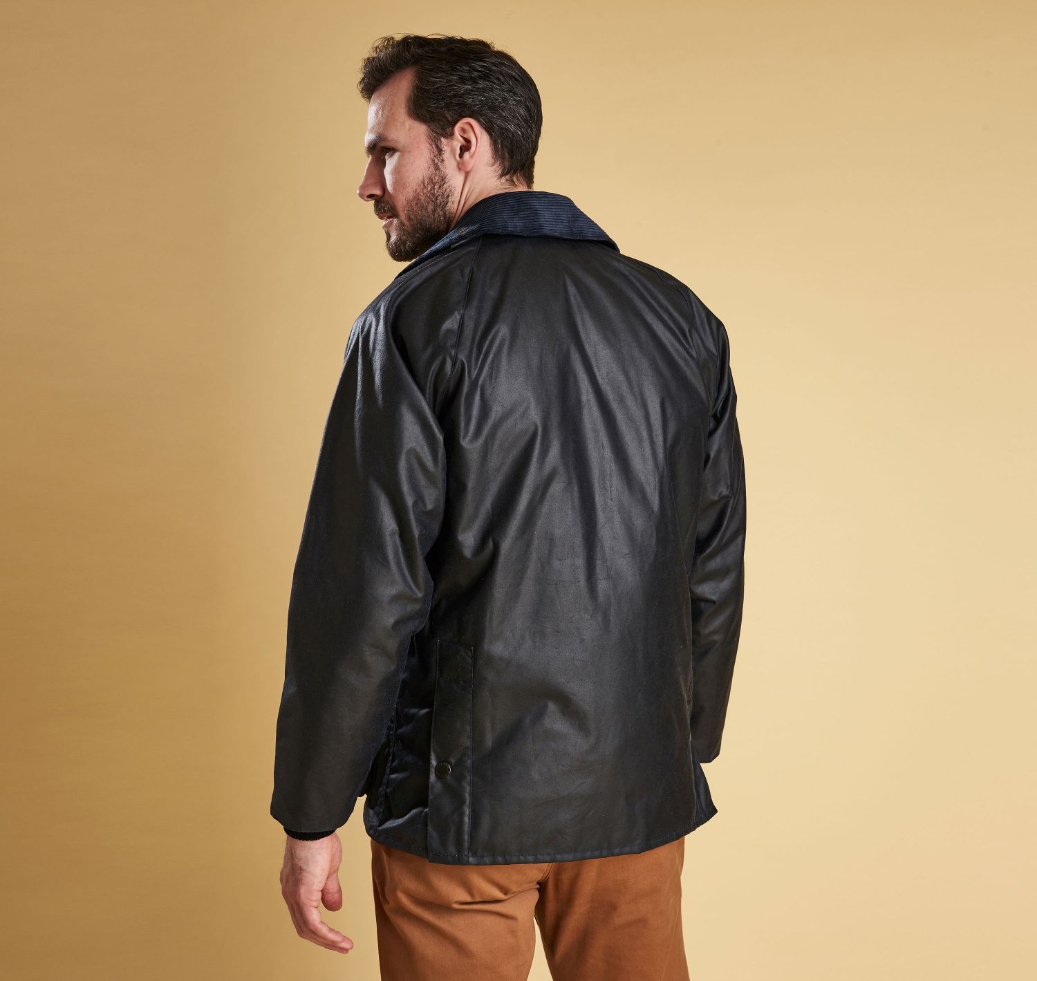 Barbour bedale wax jacket navy discount