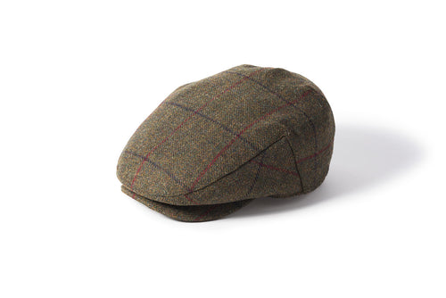 Failsworth Waterproof Tweed Flat Cap