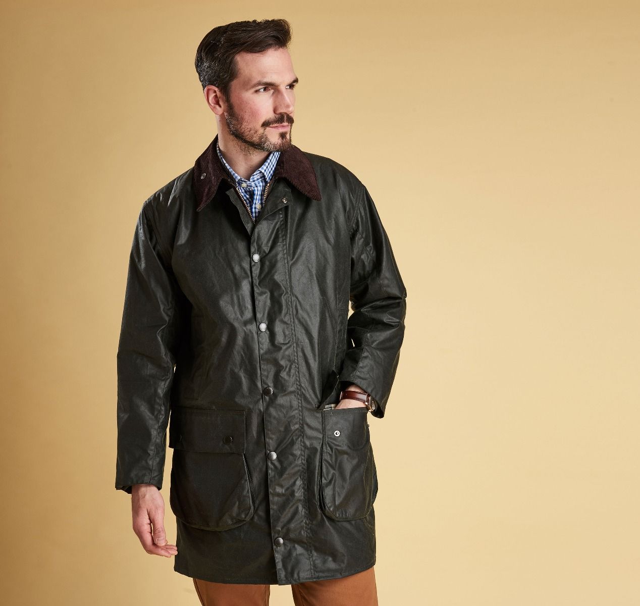 Barbour Border Wax Jacket – Gallyons Country Clothing