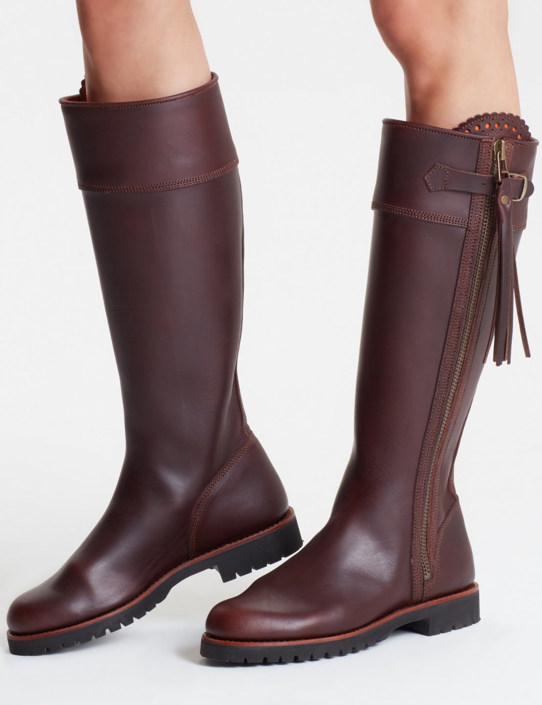 Ladies boots cheap with tassels